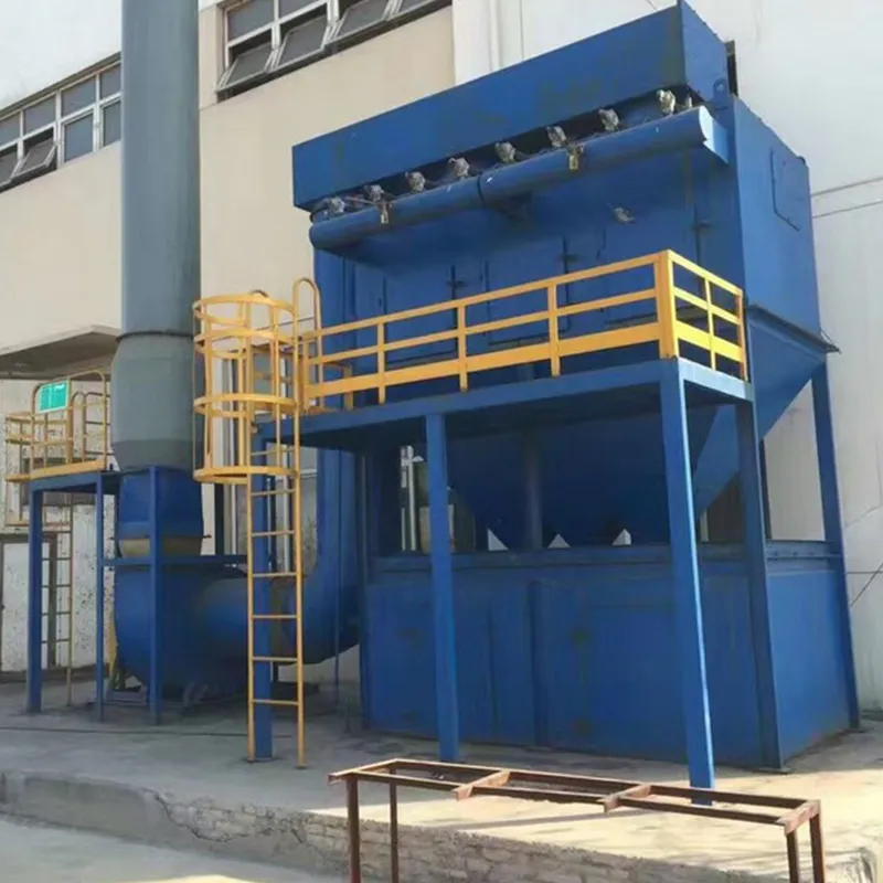 Пылеуловитель DMC с импульсной продувкой низкого давления.4